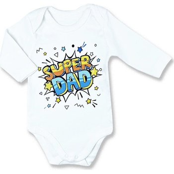 Baby Cool Detské body Super Dad graffiti