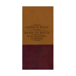 Chequebook of the Bank of Faith - Tan/Burgundy | Charles Spurgeon (ISBN: 9781845500719)