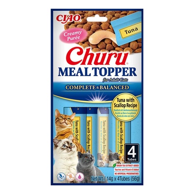 INABA Cat Meal Topper Тон с миди 4x14 (56 г)