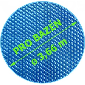 RELAX Solární plachta 3 m na bazén 3,66 m