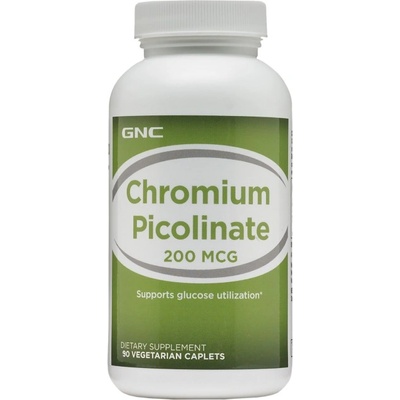 GNC Chromium Picolinate 200 mcg [90 Гел капсули]