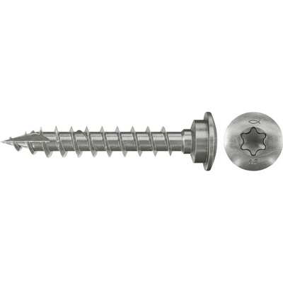 Fischer 660704 skrutkové stĺpiky 7 mm 50 mm ITX nerezová ocel 50 ks