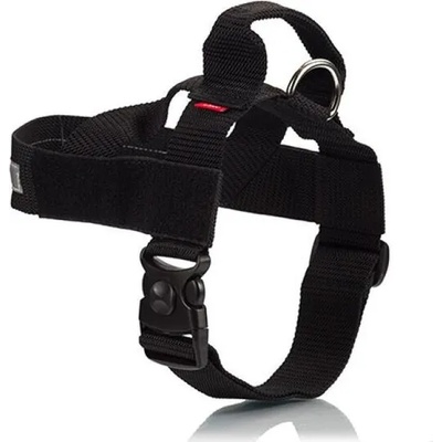 Pet Interest Опростен подсилен нагръдник harness black 3 размера (3401)