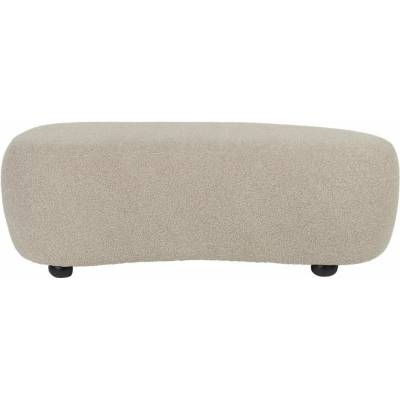 White Label Living Podnožka Noxx 120 cm béžová