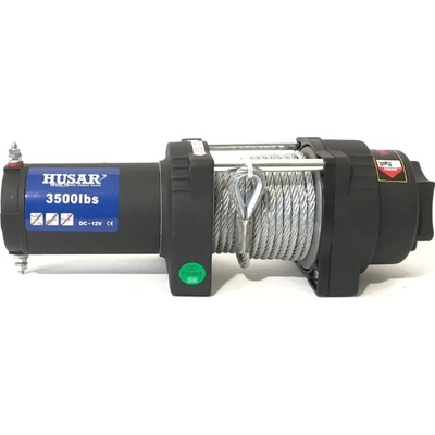 HUSARWINCH Naviják Husar Winch BST S 3500, 12V, Ocelové lano