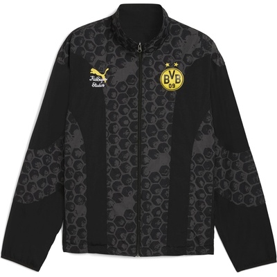 PUMA Puma BVB Rvrse Jkt Sn99 - Black/Yellow