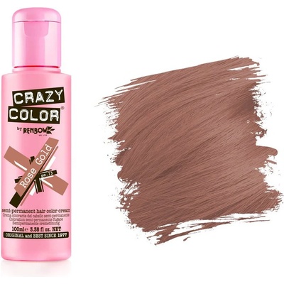 Crazy Color barva na vlasy ROSE GOLD