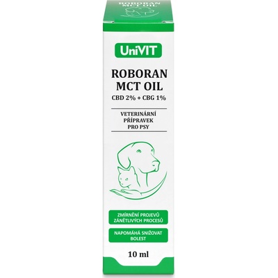 Univit Roboran MCT olej CBD 2%+CBG 1% 10 ml