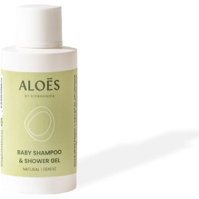 Aloés by Biorganica Baby Shampoo & Shower gel 50 ml