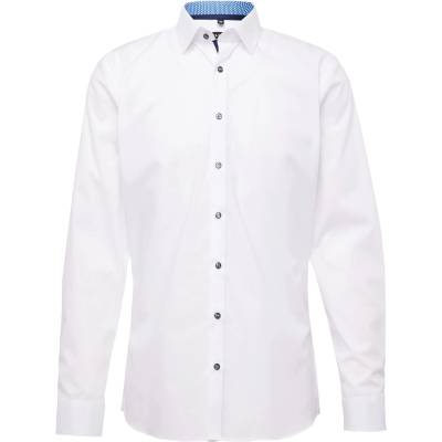 OLYMP Риза 'No. 6 Six' бяло, размер 43