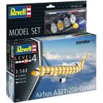 Revell ModelSet самолет 63788 - Airbus A321-200 "Condor" (1: 144)