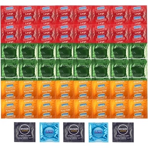 Durex Deluxe Package Larger Condoms - 53 XL Condoms