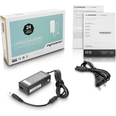 Movano Зарядно за лаптопи Dell, 65W / 19, 5V / 3, 34A / 7, 4mm x 5, 0mm (ZZ/DEL195334)