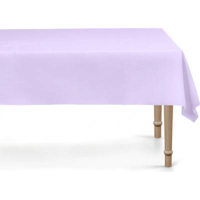 PartyDeco Plastový ubrus fialový světlý 137x183 cm