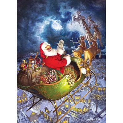 Cobble Hill - Puzzle Merry Christmas to All - 1 000 piese