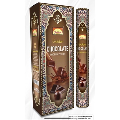 Parimal Golden Chocolate indické vonné tyčinky 20 ks