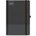 STREET Бележник с ластик Black A5 96л тв. корици