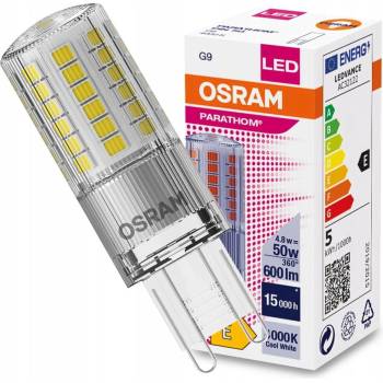 Osram LED žárovka G9 CAPSULE 4,8W = 50W 600lm 4000K Neutrální bílá