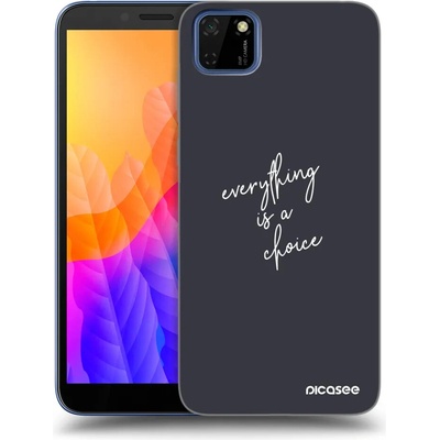 Picasee silikónový prehľadný obal pre Huawei Y5P - Všetko je na tebe