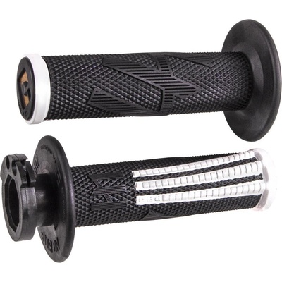 ODI GRIPS PRO MX Lock-on v2 EMIG 4-Stroke Black/White H36EPBW