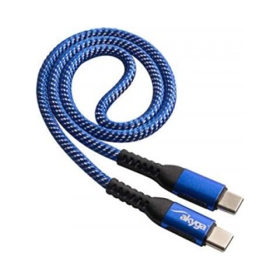 Akyga ak-usb-36 100w usb 2.0 typ-c, 0,5m