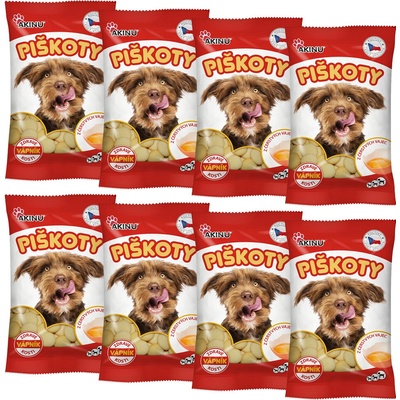 Akinu Sušienky s vápnikom pre psov 8 x 120 g