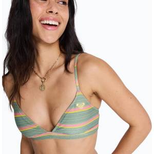 Roxy Горнище на бански костюм ROXY Ocean Dreamer Fixed Tri oil green say it with stripes - sportano - 54,74 лв