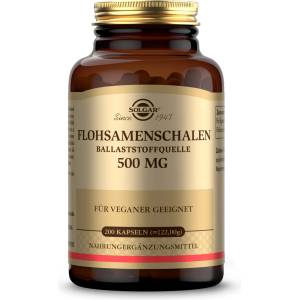 Solgar Psyllium Husk 500 mg - 200 капсули
