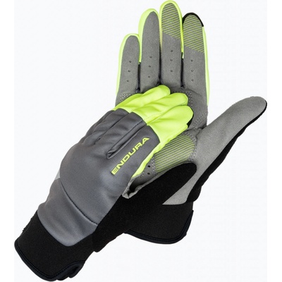 Endura Windchill LF grey/hi-viz-yellow