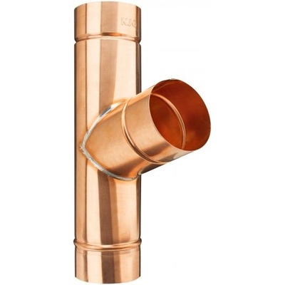KJG Odbočka svodu 120 / 120 mm 72° měděná