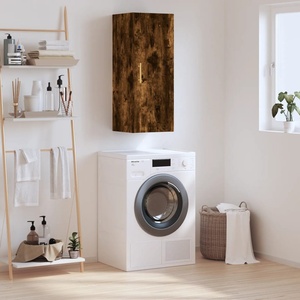 vidaXL Стенен шкаф опушен дъб 34, 5x34x90 см (828849)