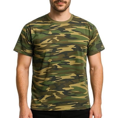 Pánské maskáčové tričko LG Woodland
