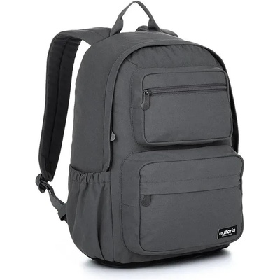 Topgal Ежедневна, лека, градска раница fine, сива - topgal