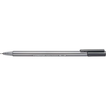 Image 1 of STAEDTLER Тънкописец Staedtler Triplus 334, тъмно сив 8 (21117-А-СИВ)