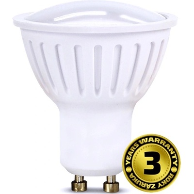 Solight LED žiarovka bodová 5W GU10 4000K 400lm biela