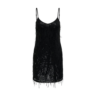 ONLY Коктейлна рокля 15305736 Черен Slim Fit (15305736)