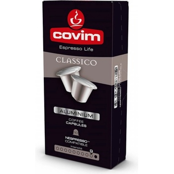 Covim Alluminio Classico, 10 бр. Кафе капсули, с-ма Nespresso®