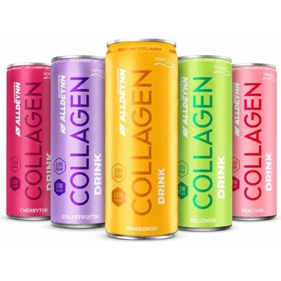 Alldeynn collagen drink broskev mandarinka meruňka 330 ml
