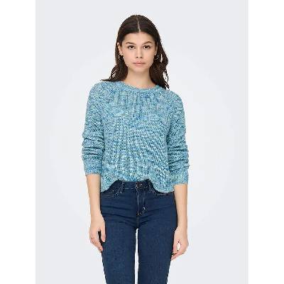 Блуза Only Nina sweater - Blue (Mist Green / Detail Multi Twist)