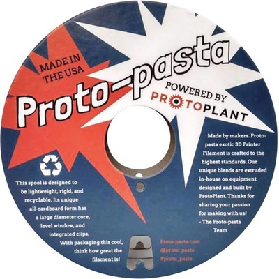 Protoplant Proto-Pasta CDP12805 Conductive PLA PLA 2.85 mm 500 g čierna 1 ks