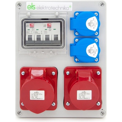 Rozvaděč ELS Elektrotechnika 230 V IP44 32 A