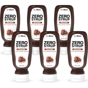 GymBeam ZERO SYRUP Шоколад 6 x 320 ml