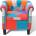 vidaXL patchwork textilní 241027