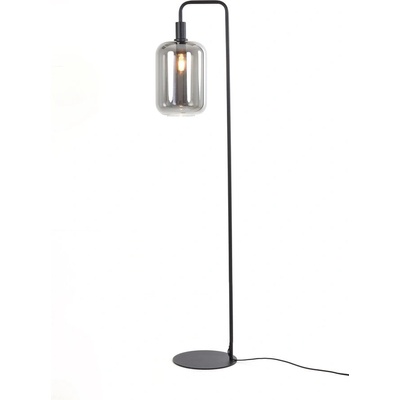 Light & Living Черна подова лампа (височина 155 cm) Lekar - Light & Living (1871465)
