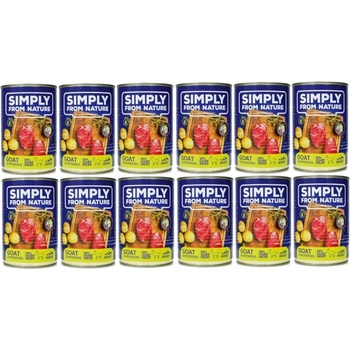 Simply From Nature Kozie mäso a zemiaky 400 g