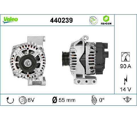 Alternátor VALEO 440239