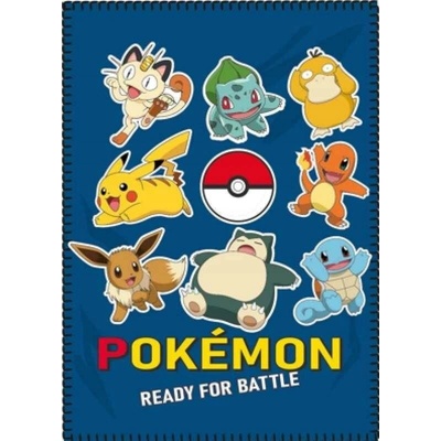 FARO Fleecová fleece deka Pokémon Battle