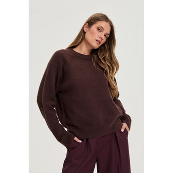 Moodo Гладък кафяв суитшърт Moodo Moodo | Kafyav | ЖЕНИ | XS