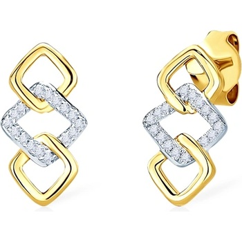 SAVICKI Обеци Savicki: злато, диаманти