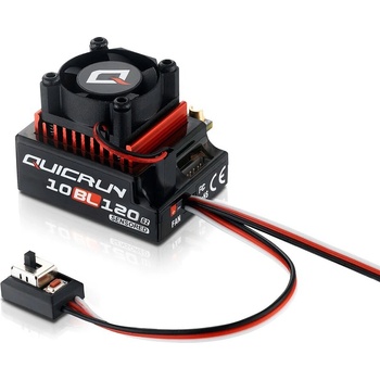 HOBBYWING QuicRun 10BL120 G2 stříd. regulátor senzorový car